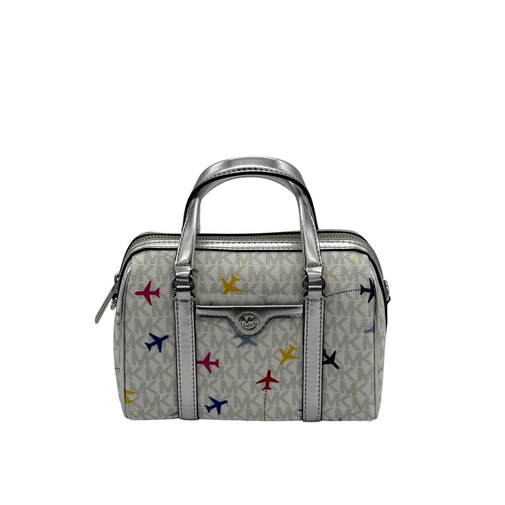 GIVEAWAY RETAIL $428 Michael Kors Jet Set Travel Small Duffle Crossbody Bag* - Picture 2 of 12